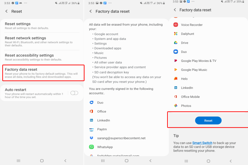 How to Factory Reset Your Android Device