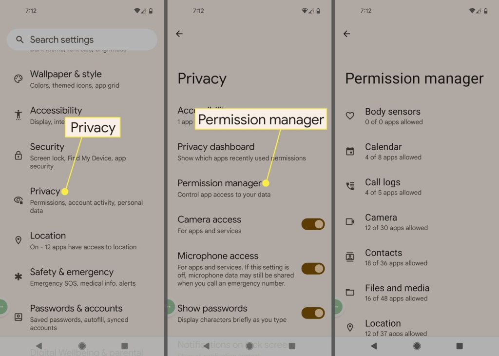 Manage Permissions