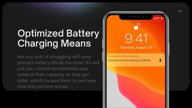 Benefits of Optimized Battery Charging