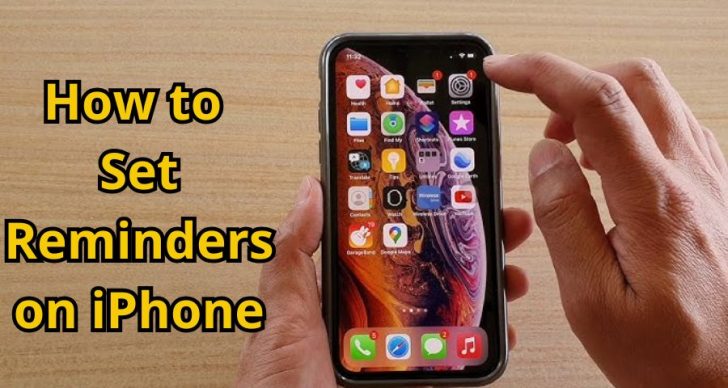 How to Set Reminders on iPhone