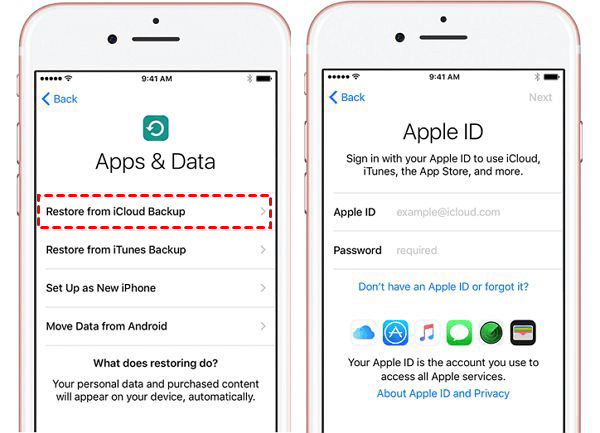 How to Transfer Data Using iCloud Backup