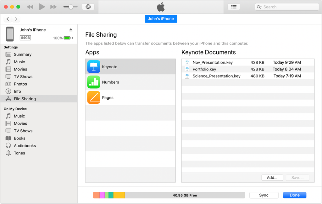 How to Transfer Data Using iTunes,Finder